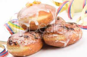 Streamers with doughnut
