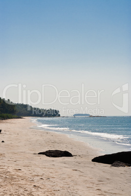 Strand in Kerala, Indien, Beach in Kerala, India