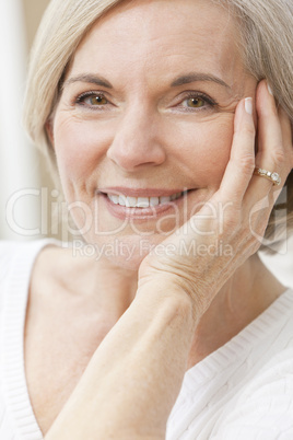 Portrait of Attractive Senior Woman