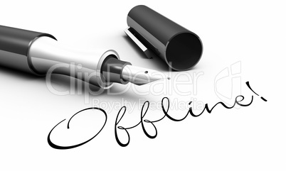 Offline! - Stift Konzept