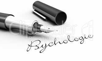 Psychologie - Stift Konzept