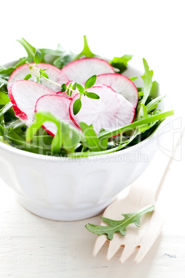 Salat mit Rukola / salad with arugula