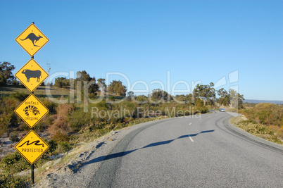 Australian road signs