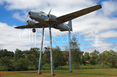 Airplane monument