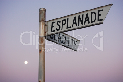 Road sign