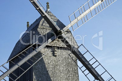 Bockwindmühle im Winter