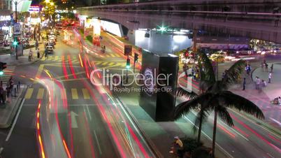 City Traffic lights time lapse