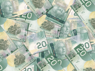 Canadian 20 Dollar Bills