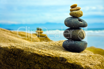 Zen Stone stacked together