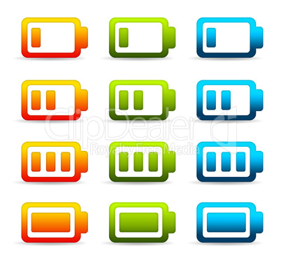 Colorful Batteries