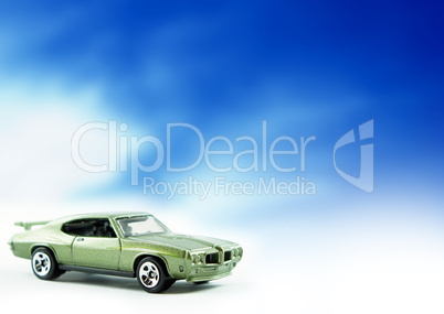 Pontiac GTO Toy Car