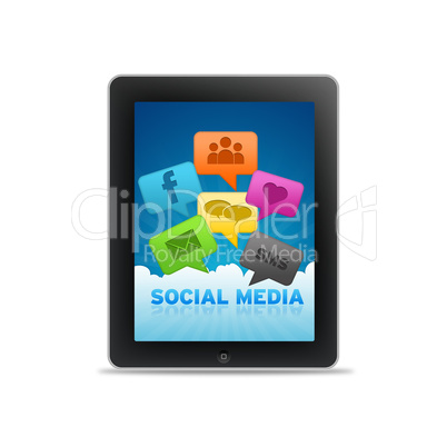 Social Media Tablet PC