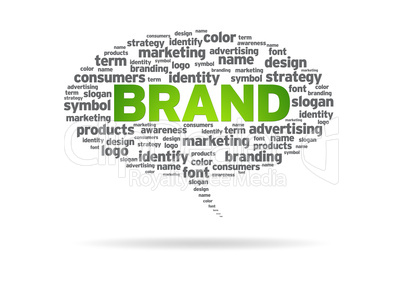 Speech Bubble - Brand