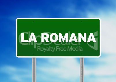 Green Road Sign - La Romana, Dominican Republic