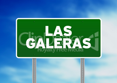 Green Road Sign - Las Galeras
