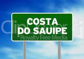 Costa Do Sauipe Road Sign