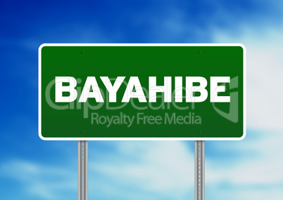 Bayahibe Road Sign