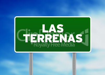 Las Terrenas Road Sign