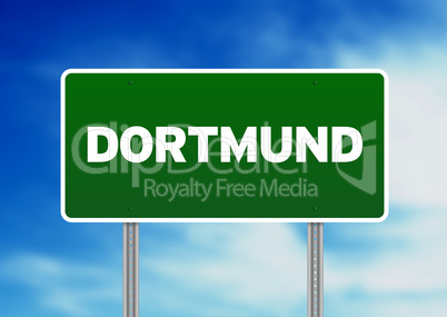 Dortmund Road Sign