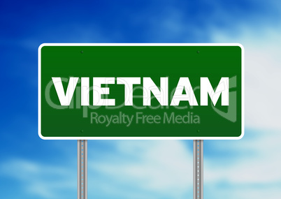 Vietnam Road Sign