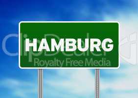 Hamburg Road Sign