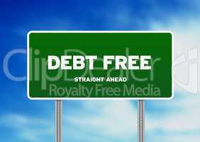 Debt Free Highway Sign
