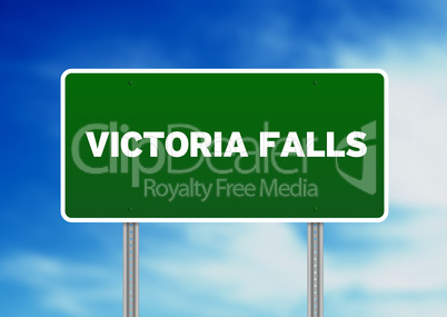 Victoria Falls Highway Sign