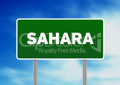 Sahara Highway  Sign