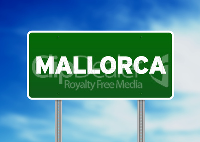 Mallorca Highway  Sign