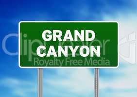 Grand Canyon Highway Sign