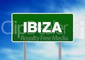 Ibiza Highway Sign