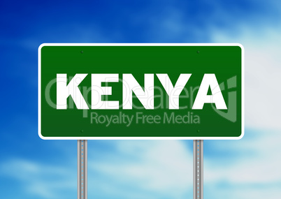 Kenya Highway Sign