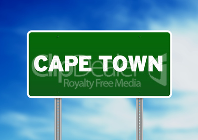 Cape Town Highway Sign