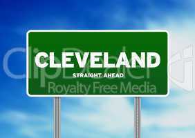 Cleveland, Ohio Highway Sign