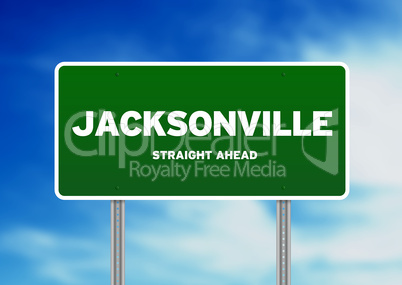 Jacksonville, Florida Highway Sign