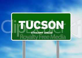 Tucson, Arizona Highway Sign