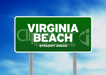 Virginia Beach Highway Sign