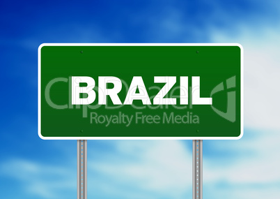 Brazil Highway Sign