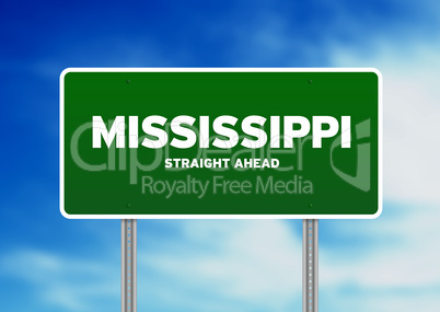 Mississippi Highway Sign