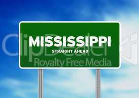 Mississippi Highway Sign