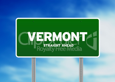 Vermont Highway Sign