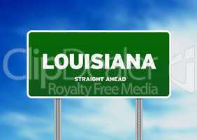 Louisiana Highway Sign