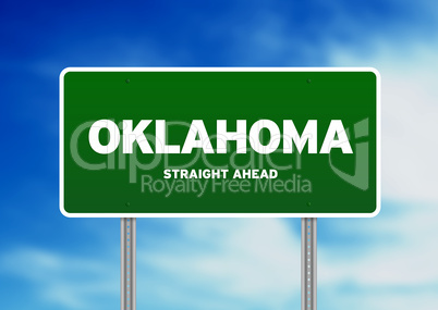 Oklahoma Highway  Sign