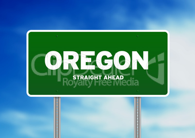 Oregon Highway Sign