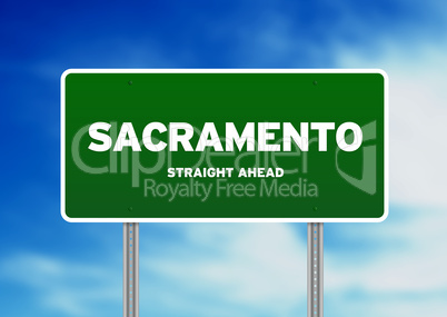 Sacramento Highway  Sign