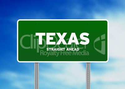 Texas Highway  Sign