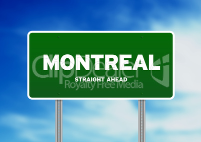 Montreal Highway  Sign