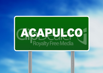 Acapulco Highway  Sign