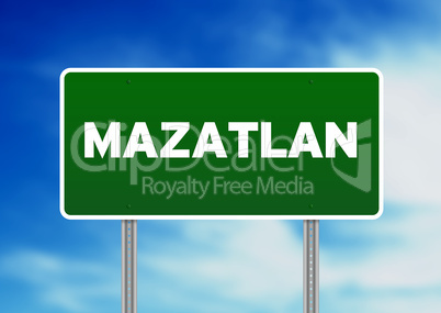 Mazatlan, Highway  Sign
