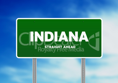Indiana Highway  Sign